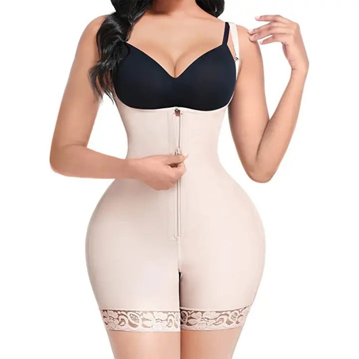 Moda Fas Colombianas Shapewear para mujeres posparto control de barriga Body Shaper Butt Lifter Body - 1