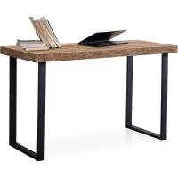 Mesa de Oficina, Color Roble Boreal y Negro, Medidas: 120 cm (Largo) x 60 cm (Ancho) x 73 cm (Alto) - details 0