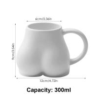 Taza de Cerámica Creativa Diseño de Cuerpo en Forma de Cojín Sabor a Leche - details 5