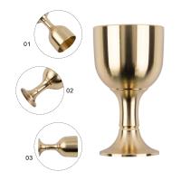 Taza de Bronce Vintage Vino Rojo, Borde Suave, Brillo Goso Portátil para Fiesta en Casa, Boda, Escena - details 8