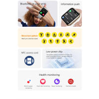 Reloj Inteligente para iOS 10 Pantalla Táctil Completa HD Rastreo GPS Función de Azúcar de Sangre - details 2