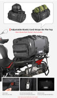 Rhinowalk-bolsa para portaequipajes para motocicleta, impermeable, 19L-80L, ampliable, gran capacidad, para viaje, equipaje trasero, para la mayoría de las motocicletas - details 13