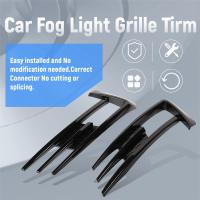 Parachoques de coche negro brillante, luz antiniebla, cubierta de rejilla, embellecedor, para Golf 7, MK7, 2013-2017 - details 7