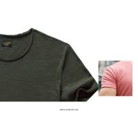 Novedad de verano, camiseta de manga corta de color sólido para hombre, ajustada, de algodón de bambú, talla europea, estilo coreano, camiseta informal de moda para hombre - details 28
