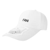 Gorra de Béisbol de Algodón Sólido Gorra de Verano Ajustable con Abanico - details 13