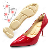 Plantillas de espuma viscoelástica para zapatos de mujer, pegatinas para la espalda, forro de tacones altos, almohadillas protectoras para aliviar el dolor en el talón - details 12
