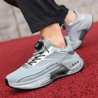 Zapatos para correr con hebilla giratoria para hombre, zapatillas gruesas a la moda para mujer, calzado para correr con parte inferior gruesa Unisex, calzado sin cordones para exteriores para niños - details 28