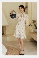 Vestido Cheongsam Mejorado de Alta Gama Qifan 2025 Primavera-Verano Estilo Chino Ligero para Mujeres - details 6