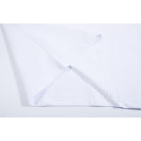 Las mejores camisas casuales básicas de moda de verano, camisetas holgadas de algodón puro para hombres y nuevas camisas de manga corta para parejas con estampados de logotipos en la parte delantera. - details 10