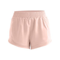 Tamaño grande pantalones cortos primavera verano fitness rápido secado suelto casual yoga vacaciones dos piezas pantalones cortos de deporte mujer - details 6