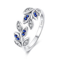 Anillo de Plata Esterlina 925 con Zirconia de Estrella de Copo de Nieve - details 8