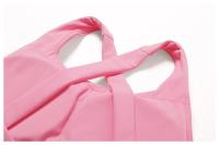 Conjunto de Yoga para Mujer en Rosa Traje Deportivo de Gimnasio con Leggings de Cintura Alta y Sujetador Deportivo de Espalda Cruzada Ropa de Yoga para Mujer Material Exterior de Nylon Adecuado para Primavera/Verano - details 24
