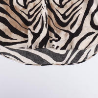 Conjunto de Camisa y Pantalones para Mujer OUWU Estampado de Temperamento Animal Versátil y Informal Moda de Otoño Novedad - details 8