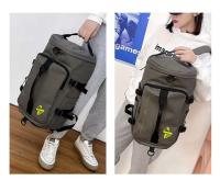 Mochila de gimnasio de viaje para mujer, bolso de mano de gran capacidad, deportivo, personalizado, seco, impermeable, de PU, con compartimento para zapatos - details 23