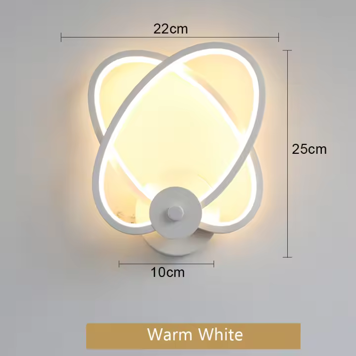 YNL Lámparas de Pared LED Modernas 110V 220V Luz de Dormitorio Nórdica para Decoración de Interiores - 1
