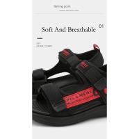 Sandalias de verano para niños, zapatos de agua de playa para niños, zapatos cómodos para niños, sandalias romanas para exteriores, chanclas, zapatillas - details 5