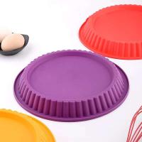 Molde de Pizza de Silicona de Alta Temperatura Liberación Fácil 26cm Accesorios de Pastelería para Herramientas de Cocina - details 5