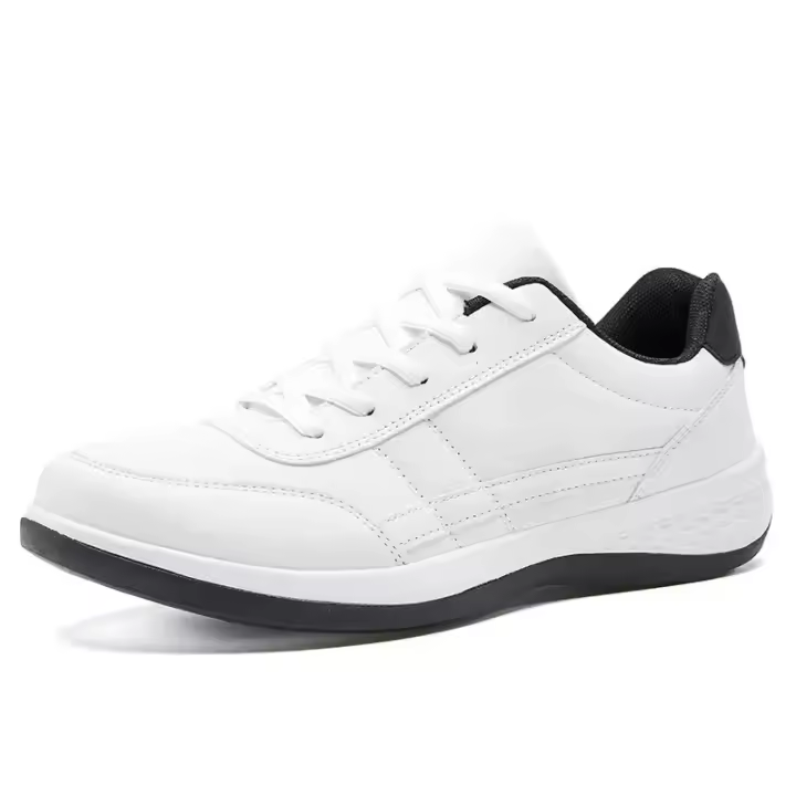 Zapatos Casuales para Hombres en Primavera y Otoño Superficie de Cuero Impermeable - 1