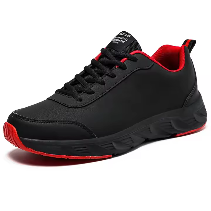 Zapatillas deportivas de microfibra para hombre, zapatos informales, transpirables, ligeros, para caminar - 1