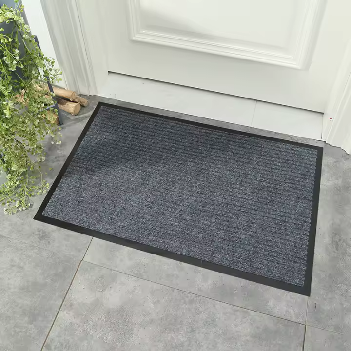 Alfombra de piso puerta de entrada puerta de entrada premium sensación resistente a la suciedad hogar cocina baño antideslizante PVC tienda alfombra absorbente - 1