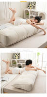 Almohada para cabecera, almohada de cuña Triangular Queen, almohada para cabecera, almohada para cabecera para cama, sofá, diván, almohadas para sentarse - details 10