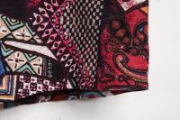 Camisa de lino de manga corta para hombre, camisa de flores de estilo étnico indio, novedad de verano, 2019 - details 22