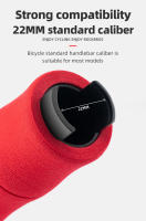 ROCKBROS Emparejamiento de Puños de Manillar con Juntura EVA MTB Ciclismo Ultraligero Suave Accesorios de Ciclismo de Aleación - details 8