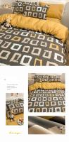 Juego de Ropa de Cama de Algodón Puro de Alta Calidad para el Hogar con Funda de Edredón de Manga Reina 100% Algodón Amigable con la Piel con Sábanas y Fundas de Confort - details 18