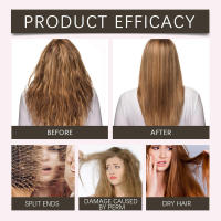 Cuidado nutritivo del cuero cabelludo sin lavado Nutre el spray para cabello seco, esponjoso y suave. - details 8