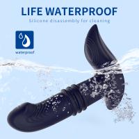 Vibrador Dildo de Empuje para Parejas Estimulador de Clítoris Vagina Punto G Juguete Sexual para Masturbación de Mujeres - details 8