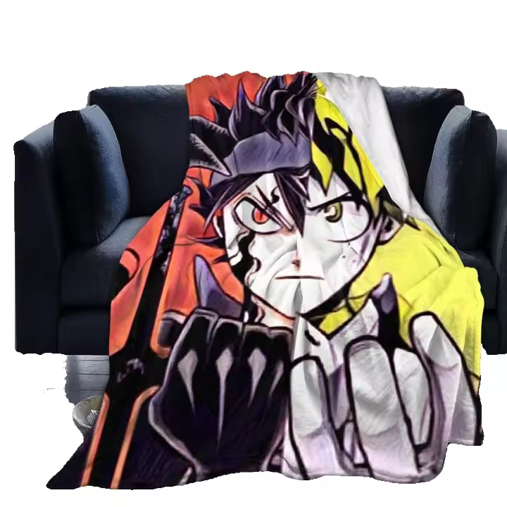 Haikyuu mantas, manta con estampado 3D, edredón ultrasuave de felpa para ropa de cama, X175 - 1
