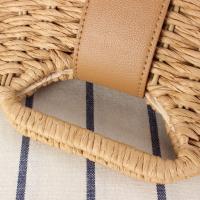 Nuevo 2025 bolsa tejida nicho estilo extranjero cuerda de papel bolsa tejida versátil mensajero playa vacaciones bolsa de playa - details 4