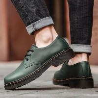 Zapatos de Lujo al Aire Libre Estilo Británico Zapatos de Trabajo de Suela de Tendón de Carne con Cordones Moda Casual para Hombres - details 20