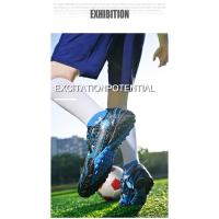 Zapatos de fútbol para niños, botas de fútbol para la escuela, tacos de hierba, zapatillas de entrenamiento atlético al aire libre, calzado deportivo para niños y niñas, FG/TF - details 12