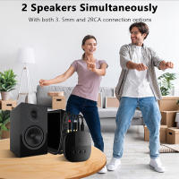 Receptor NFC con Bluetooth 5,2, adaptador de Audio inalámbrico estéreo con micrófono para coche, Kit de altavoz Amp, 3,5mm, AUX, RCA, USB, u-disk/tarjeta TF - details 8