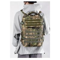 Mochila impermeable de nailon para exteriores, morral táctico de 35L, 1000D, para deportes, Camping, senderismo, caza - details 15