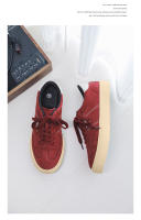 Zapatos de lona de otoño 2025 para hombre, zapatillas deportivas bajas, moda para estudiantes, informales, de gamuza, versión coreana, zapatos casuales de moda para hombre, zapatos casuales, zapatos deportivos. - details 5
