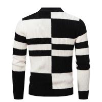 2025 Nuevo suéter informal de cuello medio alto para otoño e invierno para hombre, jersey de punto, suéter - details 3
