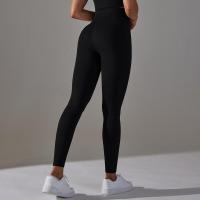 Pantalones de yoga para mujer, con cintura fruncida, pantalones de gimnasio, mallas de entrenamiento para mujer - details 6