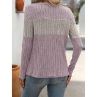 2025 Camiseta de Manga Larga para Mujer, Moda Otoño Invierno, Top de Cuello Redondo, Ropa Popular Coreana para Mujeres - details 8