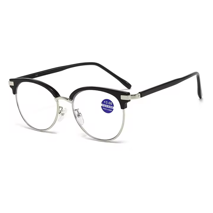 Nuevas gafas de lectura de alta definición, anti-luz azul, para hombres de negocios, de moda, multifocales, para personas mayores. - 1
