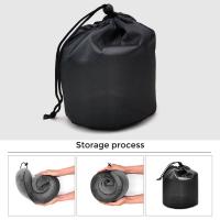 Almohada de viaje con capucha para descanso de cabeza, cojín de viaje en forma de U para avión, descanso para el cuello, para dormir al atardecer, para coche y oficina - details 3