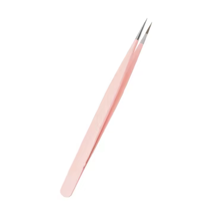 Tijeras de Acero Inoxidable de Alta Precisión Agarre Perfecto para Pelo Facial y Pestañas Extensas - 1
