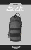 Rhinowalk-portabotellas para motocicleta, bolsa para hervidor con aislamiento de Motor, soporte para vasos de liberación rápida con sistema MOLLE en bolsa para motocicleta - details 0