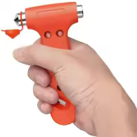 Herramienta de rescate de 4 piezas, martillo de seguridad para interruptor de ventana de cinturón de seguridad, adecuado para automóviles y vehículos. - details 4