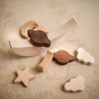 Juguetes de madera Montessori para bebés, bloque de equilibrio estilo luna estrella, juegos de mesa educativos para niños - details 13