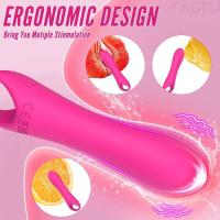 10 modos punto G consolador vaginal vibrador clítoris pezones estimulador masturbador femenino juguete sexual adulto para mujeres - details 2
