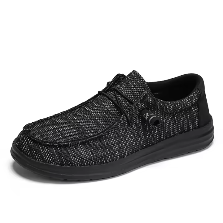 Zapatos casuales de verano para hombre, mocasines ligeros, zapatos planos sin cordones - 1