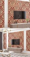 Papel Tapiz de Pared Damasco 3D Diseño de Relief Europeo para Dormitorio Sala de Estar - details 9