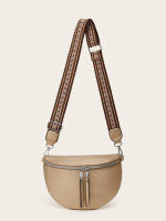 Bolso Cruzado Elegante y Sencillo para Mujer 2025 Bolso de Pecho Ancho con Correa de Viento - details 6